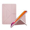 Samsung Galaxy Tab A8 10.5 2021 Pink Acrylic Y-fold Leather Case - 1