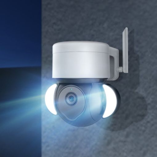 4MP Smart Security Floodlight Camera ST-426PRO-3M-TY with Two-way Audio - 1