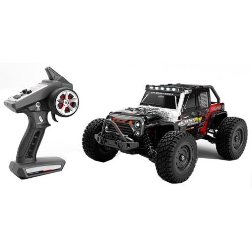 JJR/C Q117C Brushless High Speed Off-Road RC Car - Black Red Wrangler - 1