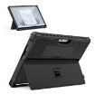 Microsoft Surface Pro 9 Tablet Case with Holder & Strap - Black Striped Hollow - 2