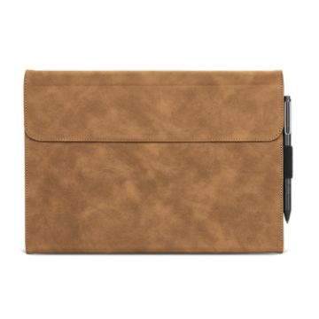 Sheepskin Shockproof Case for Microsoft Surface Pro 9/10 - Brown - 1