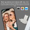 Lenovo Thinkplus MU252 64GB USB 3.1 & USB-C Flash Drive Silver - 5