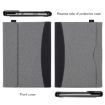 Microsoft Surface Pro 10/9 Black Cloth Texture Leather Tablet Case - 2