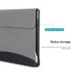 Microsoft Surface Pro 8 Black Leather Tablet Case with Cloth Texture - 7
