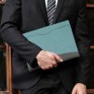 Microsoft Surface Pro 7/6/5/4 Grey Blue Leather Tablet Case - 8