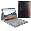 Leather Laptop Case for Microsoft Surface Book 3/2/1 13.5" - Black Brown - 1