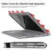 Microsoft Surface Book 3/2/1 15" Leather Laptop Case - Black Brown - 4
