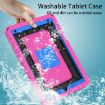 Shockproof Waterproof Case for iPad Pro 10.5/10.2 - Rose Red - 5
