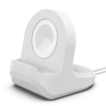 Google Pixel Watch Silicone Charging Holder - White - 1