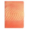 Samsung Galaxy Tab A8 Orange Crocodile Texture Leather Tablet Case - 2
