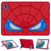 Shockproof Silicone + PC Case for Samsung Galaxy Tab A8 10.5 2021 (Red+Blue) - 1