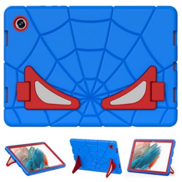 Samsung Galaxy Tab A8 10.5 2021 Shockproof Case Blue+Red Silicone+PC - 1