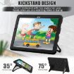 Samsung Galaxy Tab A8 10.5 2021 Shockproof Silicone PC Case Black - 3