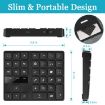 Bluetooth 5.0 Wireless Painting Keyboard - 35 Keys Keypad (Black) - 3