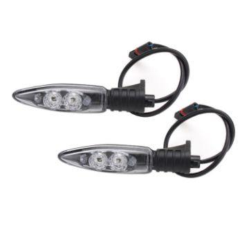 BMW R1200/F800 Motorcycle LED Front Turn Signal Light Pair - 1