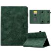 8" Green Tower Embossed Leather Tablet Case for Tablets - 1