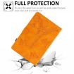 8" Tablet Case - Tower Embossed Leather Cover, Khaki - 6