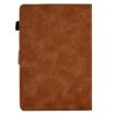 10" Tablet Case - Tower Embossed Leather Cover, Brown - 3