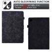 Samsung Galaxy Tab A8 10.5 2021 X205 Embossed Leather Case Black - 7