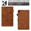 Samsung Galaxy Tab A7 10.4 2020 T500 Leather Tablet Case Brown - 7