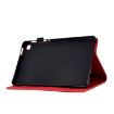 Samsung Galaxy Tab A7 10.4 2020 T500 Red Leather Tablet Case - 6