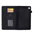 Samsung Galaxy Tab A7 10.4 2020 T500 Leather Tablet Case Black - 4
