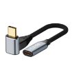 Steam Deck 100W USB-C Male to Female Curved Extension Cable, 2m Length - 1