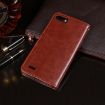Ulefone S1 Yellow Leather Flip Case with Holder & Card Slots Wallet - 3