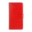 Ulefone S10 Pro Red Leather Case with Holder, Card Slots & Wallet - 2