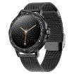 Waterproof Smart Wristband with Heart Rate & Blood Pressure Monitor - Black - 1