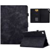 Samsung Galaxy Tab A8 10.5 2021 Leather Case Peony Butterfly Black - 1