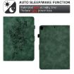Samsung Galaxy Tab A7 10.4 2020 T500 Green Peony Butterfly Case - 7