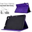 Samsung Galaxy Tab A7 2020 Rhombus Leather Case Purple T500/T505 - 3