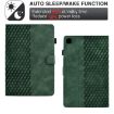 Samsung Galaxy Tab A7 T500/T505 2020 Green Rhombus Leather Case - 2