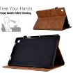 Samsung Galaxy Tab A7 T500/T505 2020 Brown Rhombus Leather Case - 3