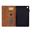 Samsung Galaxy Tab A7 T500/T505 2020 Brown Rhombus Leather Case - 4