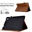 Samsung Galaxy Tab A8 10.5 X200/X205 Brown Leather Tablet Case - 3