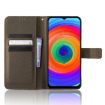 Ulefone Note 14 Brown Leather Phone Case with Diamond Texture - 3