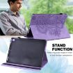 Peacock Embossed Leather Case for Samsung Galaxy Tab A 9.7 T550/T555 Purple - 8