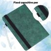 Samsung Galaxy Tab A 9.7 T550/T555 Peacock Leather Case - Green - 6