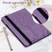 Samsung Galaxy Tab A 9.7 T550/T555 Purple Tree & Deer Leather Case - 6