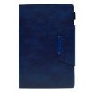 Samsung Galaxy Tab A8 10.5 2021 Suede Leather Case Blue - 2