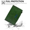 Samsung Galaxy Tab A7 10.4 Suede Magnetic Leather Case Green - 4