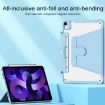 Detachable Rotating Leather Tablet Case for iPad Pro 10.5 - Dark Green - 6