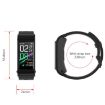 H21 Smart Watch: 1.14" Display, Detachable Earphones, Temp & Bluetooth - 3