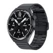 HDT 3 Max 1.6" Steel Band Smart Watch IP67 Waterproof Bluetooth/NFC Black - 1