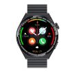 HDT 3 Max 1.6" Steel Band Smart Watch IP67 Waterproof Bluetooth/NFC Black - 2