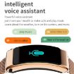 K50 Smart Watch: 1.08" IP67 Waterproof, Bluetooth Call, Black Band - 8