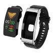 K50 1.08" Smart Watch IP67 Waterproof Bluetooth Call Black Silver - 1