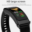 K50 1.08" Smart Watch IP67 Waterproof Bluetooth Call Black Silver - 7